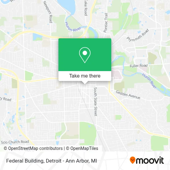 Federal Building map