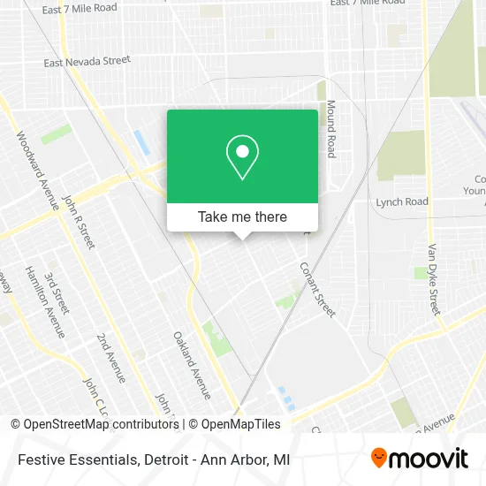 Festive Essentials map