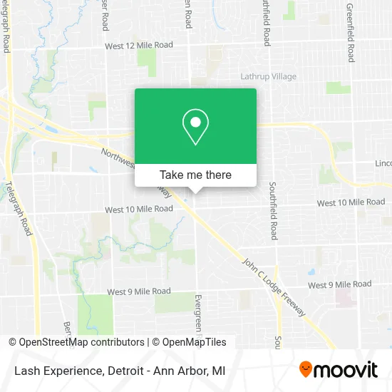 Lash Experience map