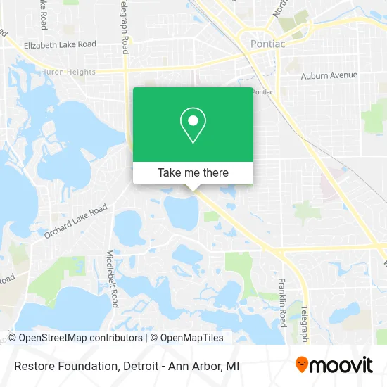 Restore Foundation map