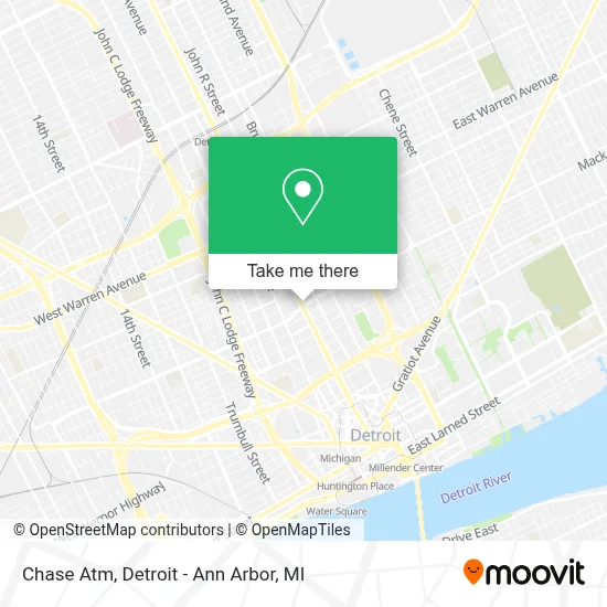 Chase Atm map