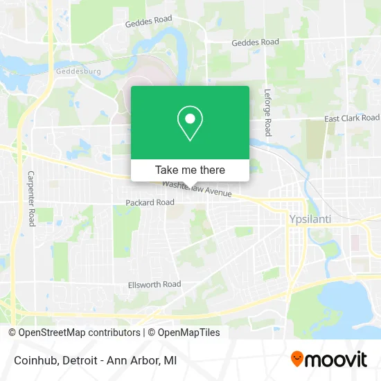 Coinhub map
