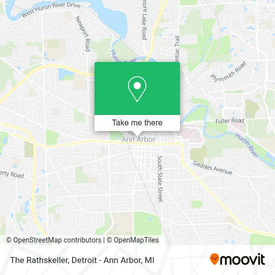 The Rathskeller map