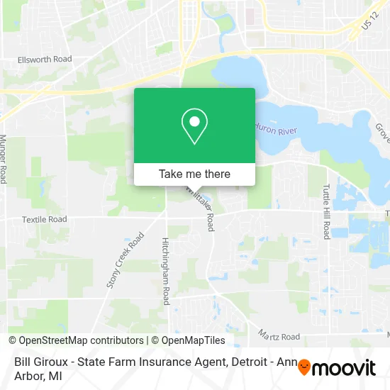 Bill Giroux - State Farm Insurance Agent map