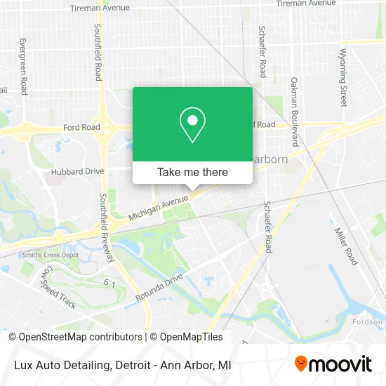 Lux Auto Detailing map