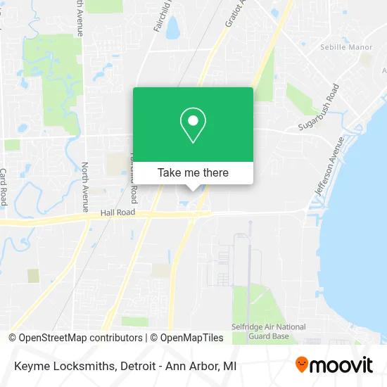 Keyme Locksmiths map