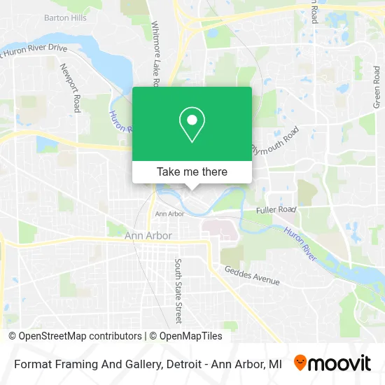 Format Framing And Gallery map