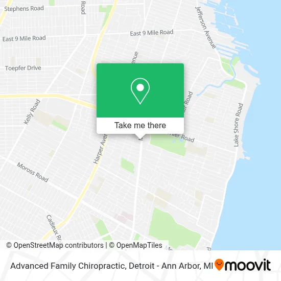 Advanced Family Chiropractic map