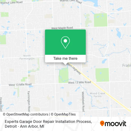 Experts Garage Door Repair Installation Process map