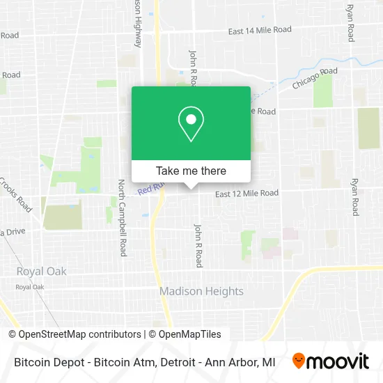 Bitcoin Depot - Bitcoin Atm map