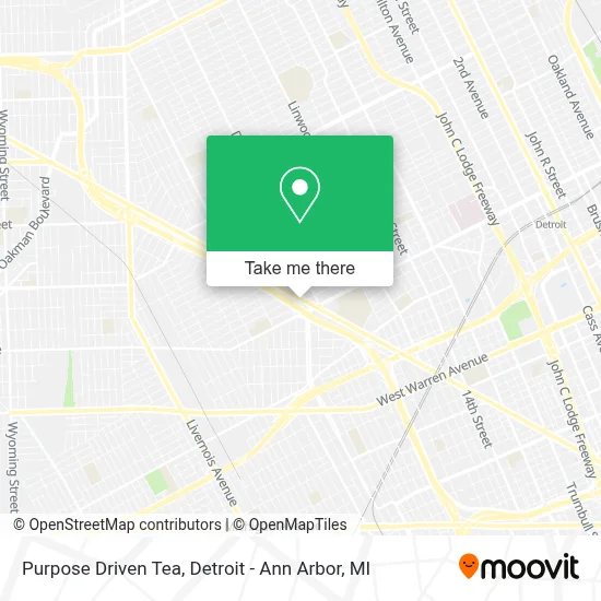 Purpose Driven Tea map