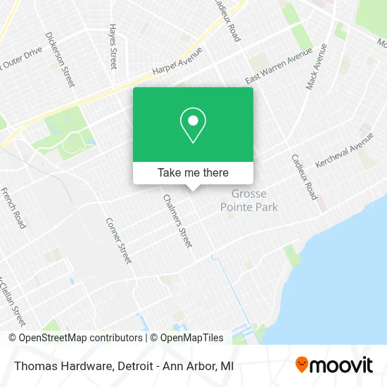 Thomas Hardware map