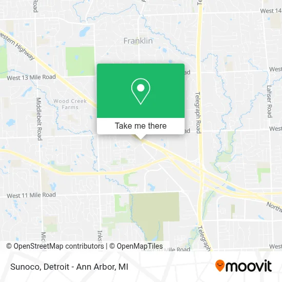 Sunoco map