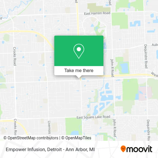 Empower Infusion map