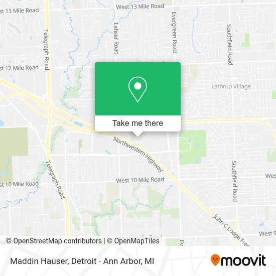 Maddin Hauser map