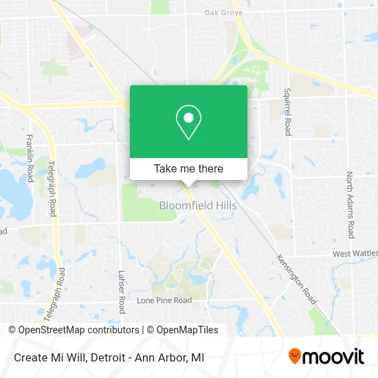 Create Mi Will map