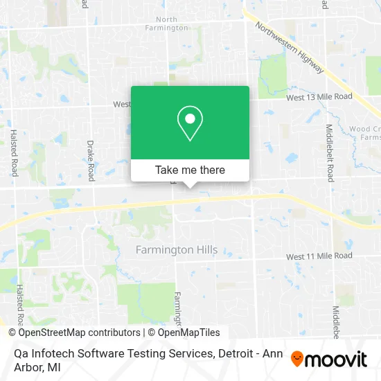 Qa Infotech Software Testing Services map