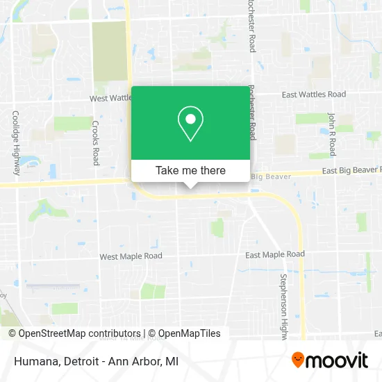 Humana map