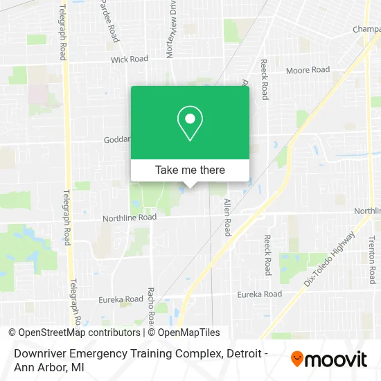 Downriver Emergency Training Complex map