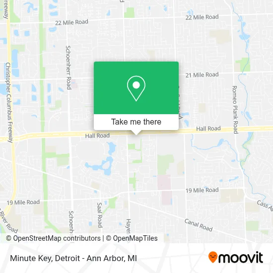 Minute Key map