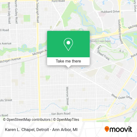 Karen L. Chapel map