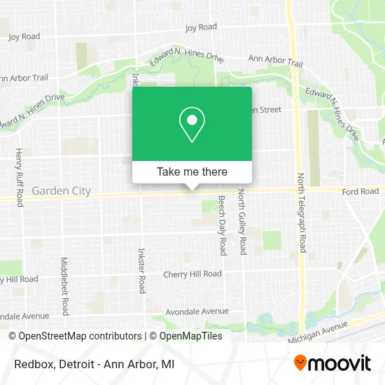 Redbox map