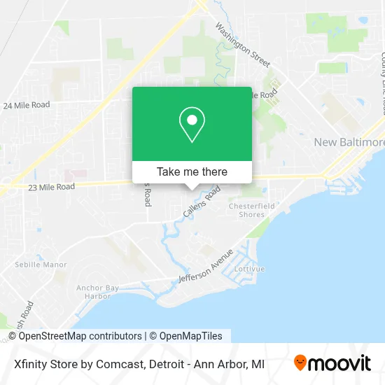 Xfinity Store by Comcast map