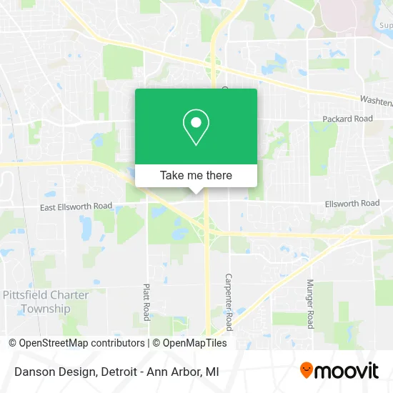 Danson Design map