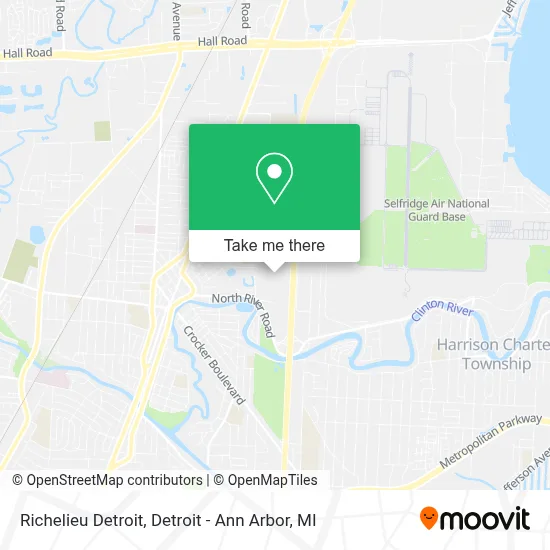 Richelieu Detroit map