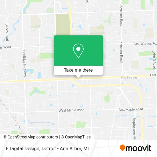 E Digital Design map