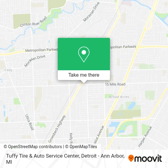 Tuffy Tire & Auto Service Center map