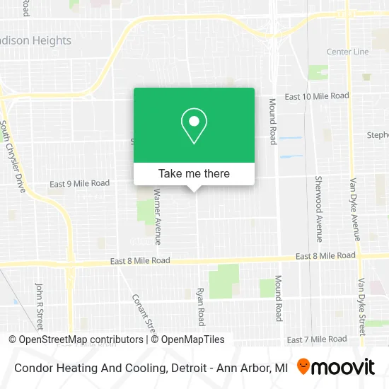 Condor Heating And Cooling map