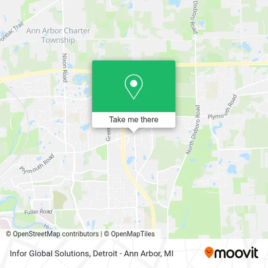 Infor Global Solutions map