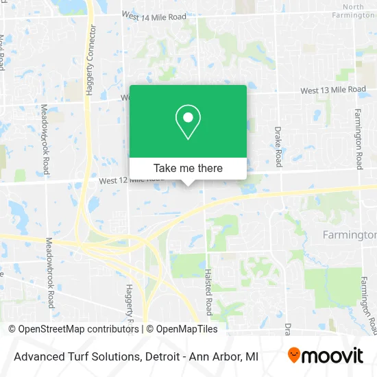 Advanced Turf Solutions map