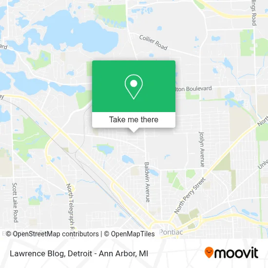 Lawrence Blog map