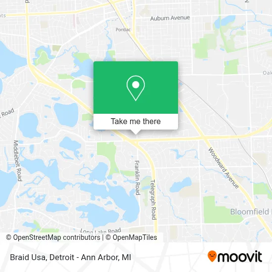 Braid Usa map