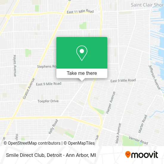 Smile Direct Club map