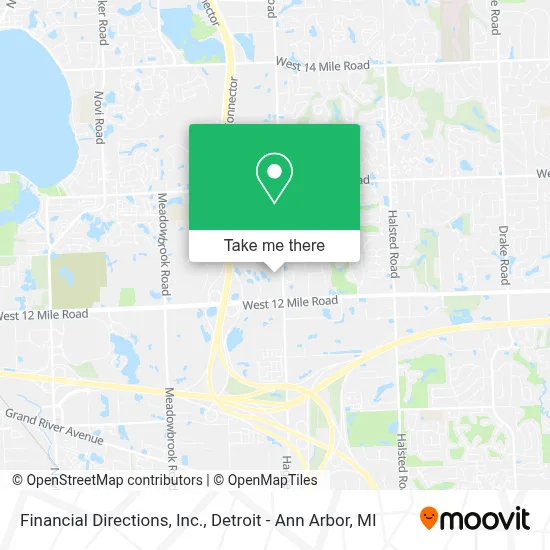 Financial Directions, Inc. map