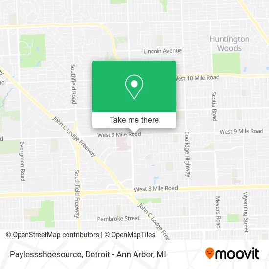 Paylessshoesource map