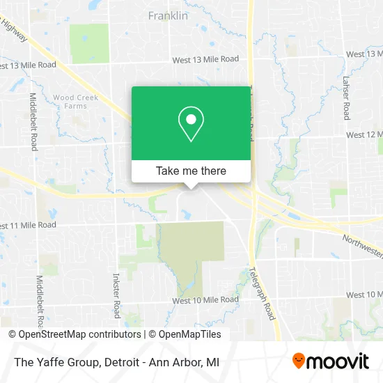 The Yaffe Group map