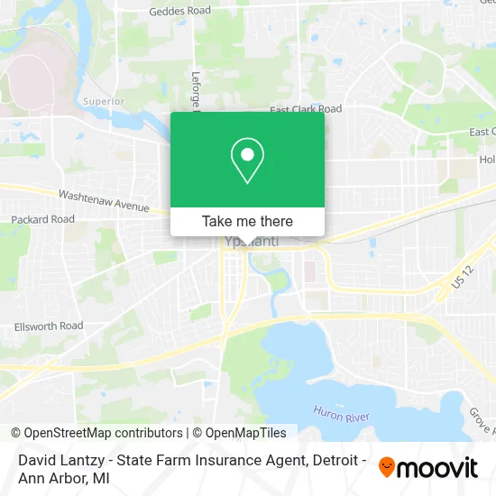 David Lantzy - State Farm Insurance Agent map