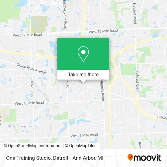 One Training Studio map
