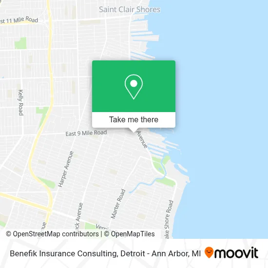 Benefik Insurance Consulting map