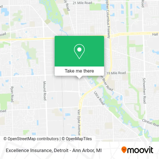 Excellence Insurance map