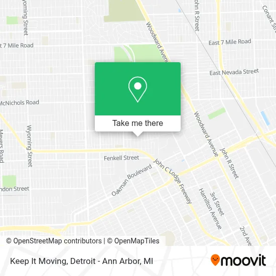 Keep It Moving map