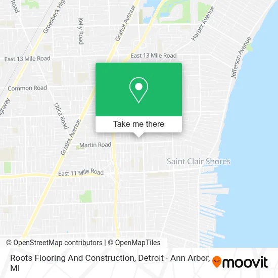 Roots Flooring And Construction map