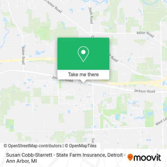 Susan Cobb-Starrett - State Farm Insurance map