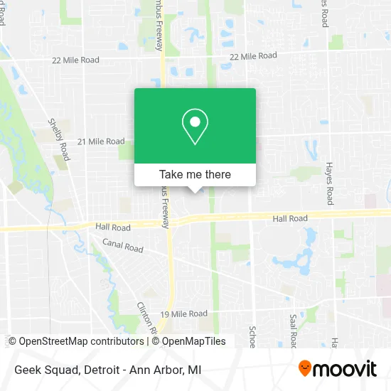 Geek Squad map