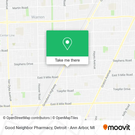 Good Neighbor Pharmacy map