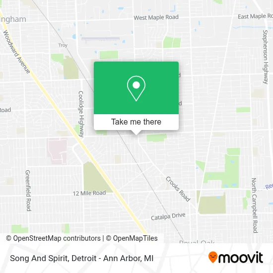 Song And Spirit map
